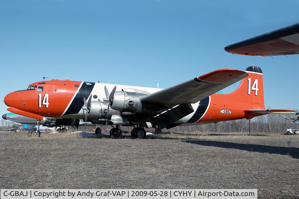 C-GBAJ, 1944 Douglas C-54E Skymaster (DC-4) C/N 27328, Buffalo Airways DC4