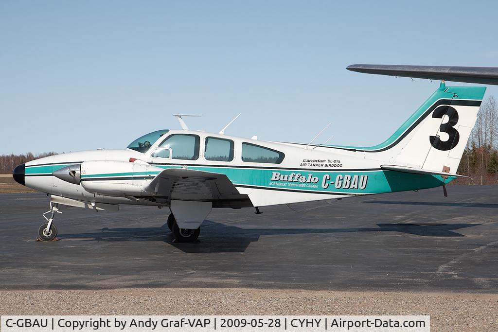C-GBAU, 1969 Beech D55 Baron C/N TE-701, Buffalo Airways Beech 55