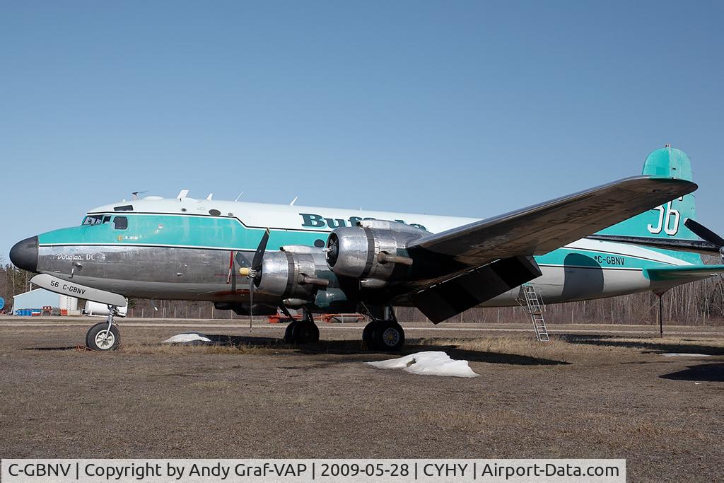 C-GBNV, 1946 Douglas C-54G-DC Skymaster Skymaster C/N 35988, Buffalo Airways DC4