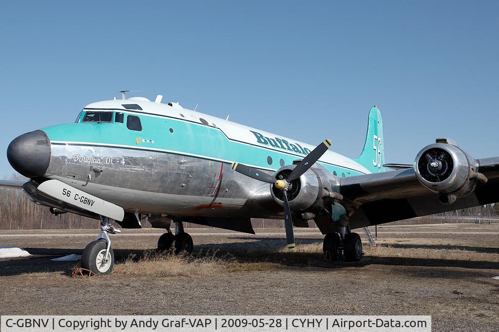 C-GBNV, 1946 Douglas C-54G-DC Skymaster Skymaster C/N 35988, Buffalo Airways DC4