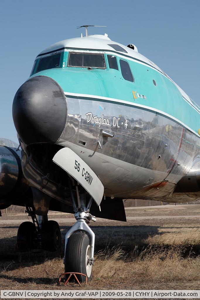 C-GBNV, 1946 Douglas C-54G-DC Skymaster Skymaster C/N 35988, Buffalo Airways DC4