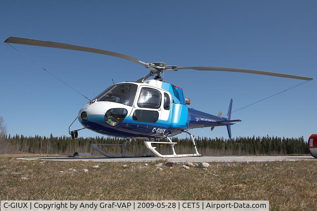 C-GIUX, 1980 Aerospatiale AS-350BA Ecureuil C/N 1240, Great Slave Helicopters AS350