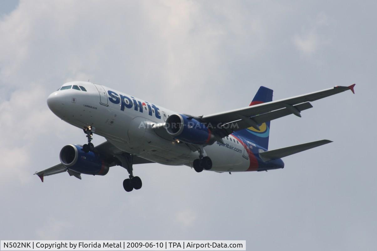 N502NK, 2005 Airbus A319-132 C/N 2433, Spirit A319