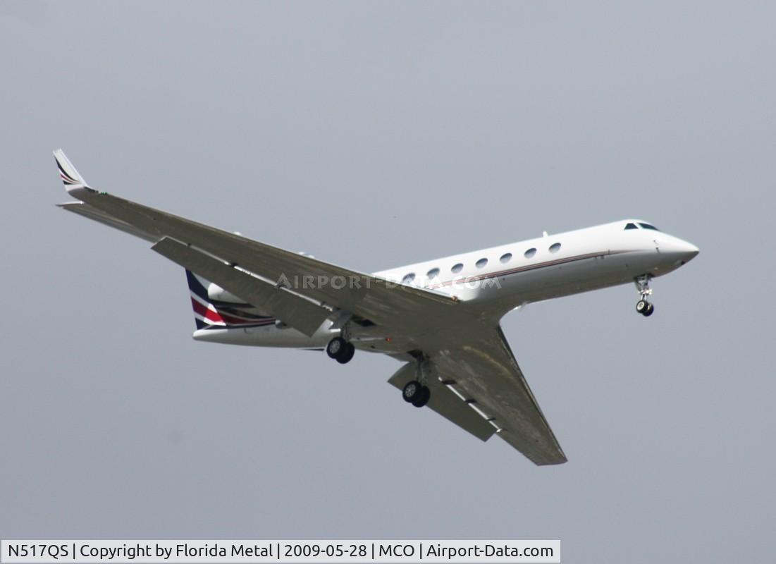 N517QS, 2008 Gulfstream Aerospace GV-SP (G550) C/N 5209, Gulfstream 550