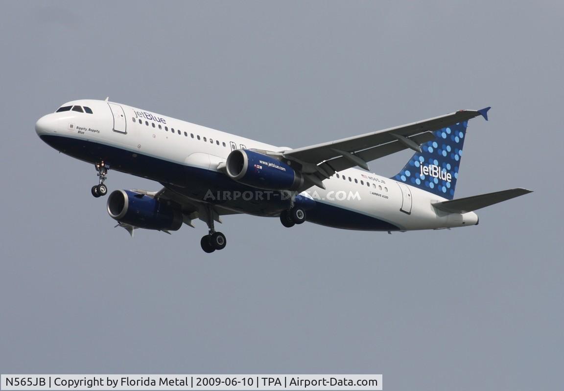 N565JB, 2003 Airbus A320-232 C/N 2031, Jet Blue A320