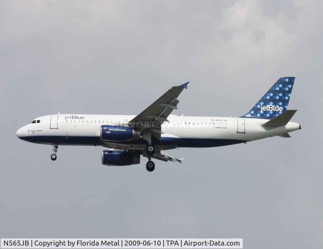 N565JB, 2003 Airbus A320-232 C/N 2031, Jet Blue A320