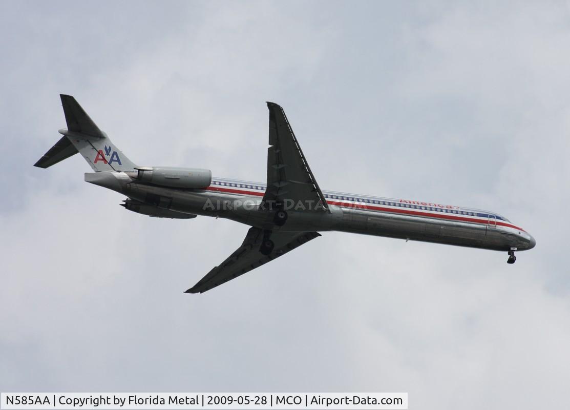 N585AA, 1991 McDonnell Douglas MD-82 (DC-9-82) C/N 53248, American MD-82