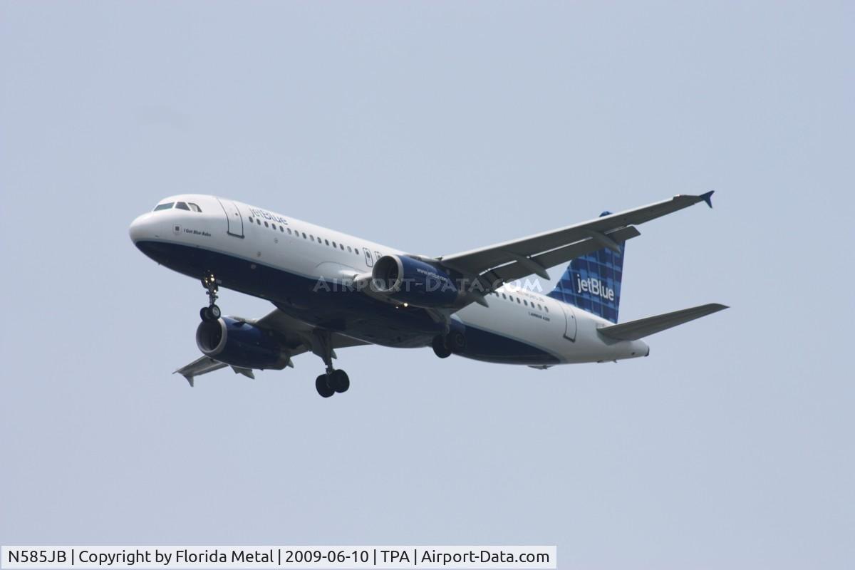 N585JB, 2004 Airbus A320-232 C/N 2159, Jet Blue A320
