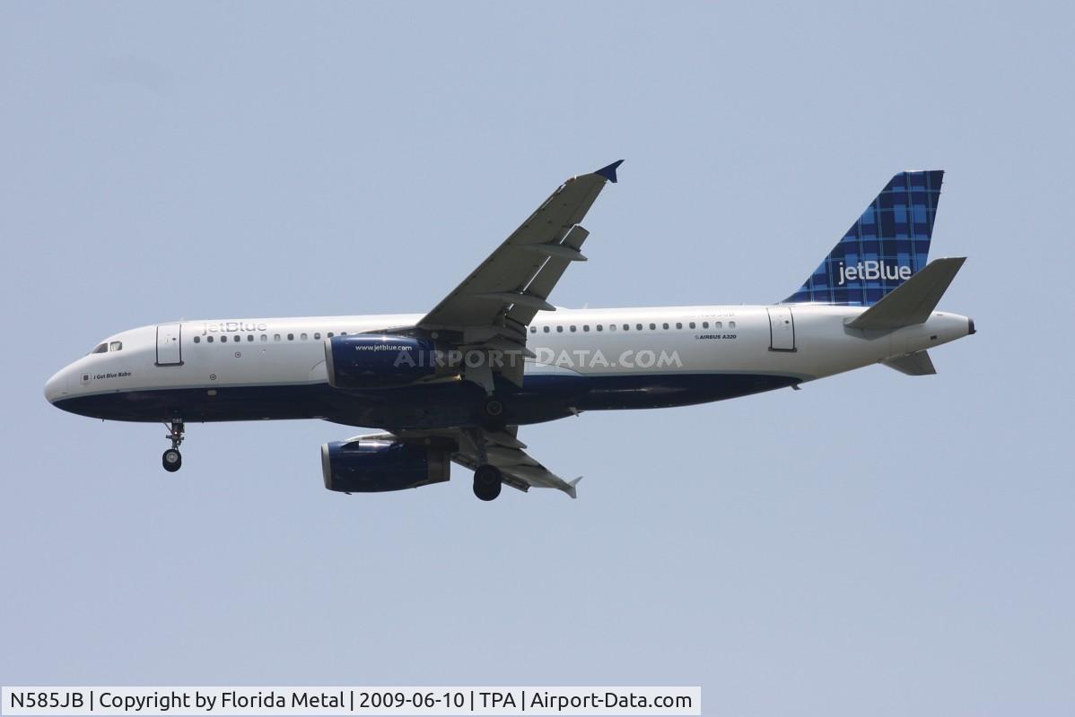 N585JB, 2004 Airbus A320-232 C/N 2159, Jet Blue A320