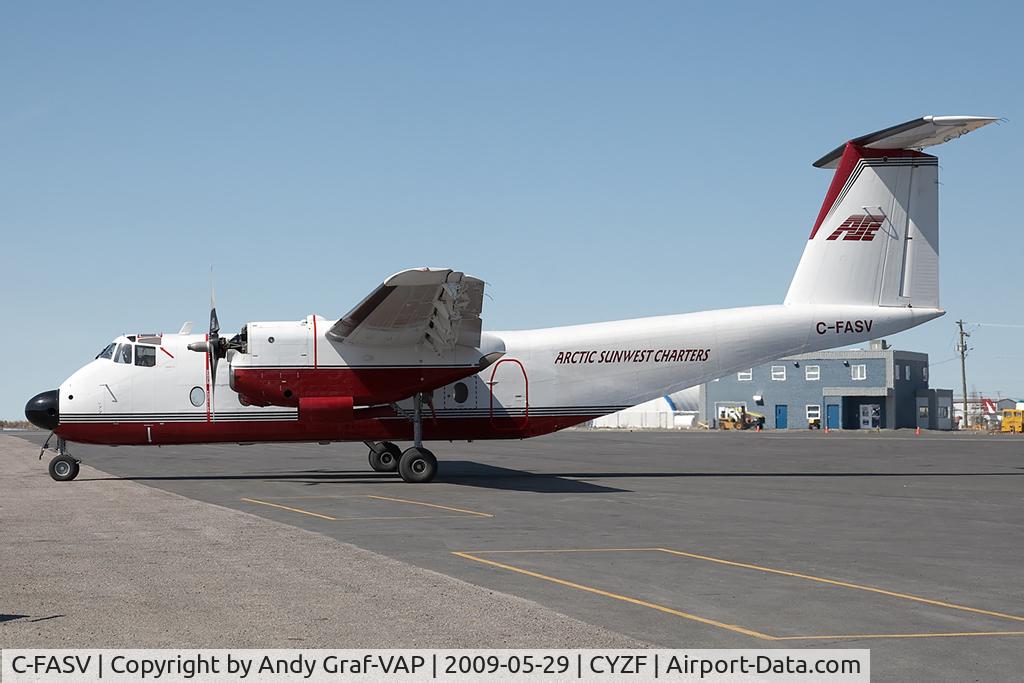 C-FASV, 1979 De Havilland Canada DHC-5A Buffalo C/N 95A, Arctic Sunwest Charters DHC-5