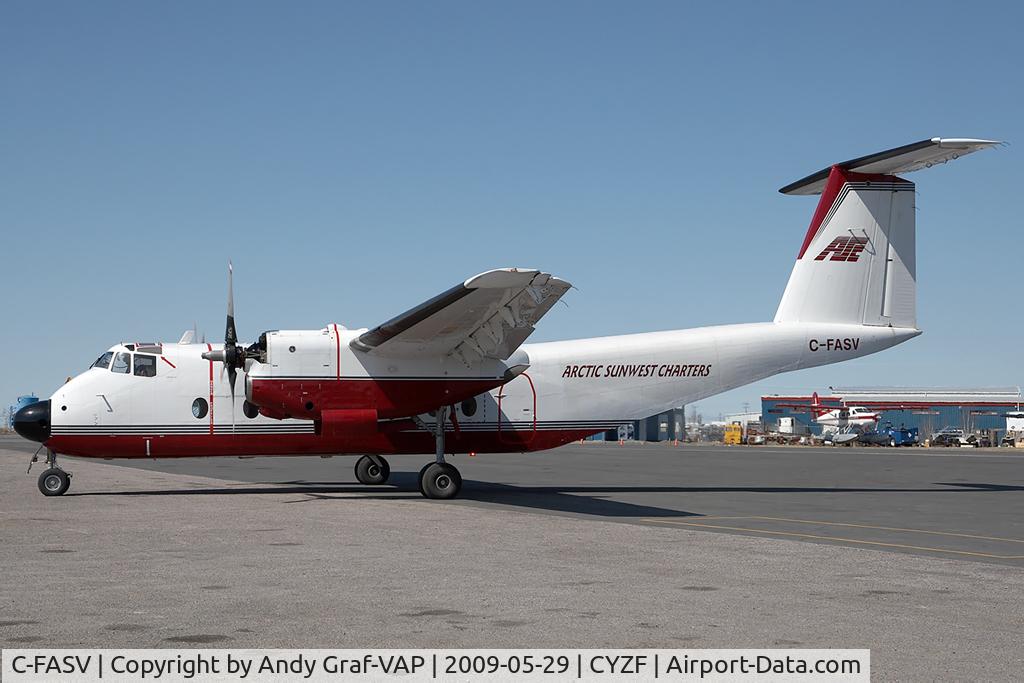 C-FASV, 1979 De Havilland Canada DHC-5A Buffalo C/N 95A, Arctic Sunwest Charters DHC-5