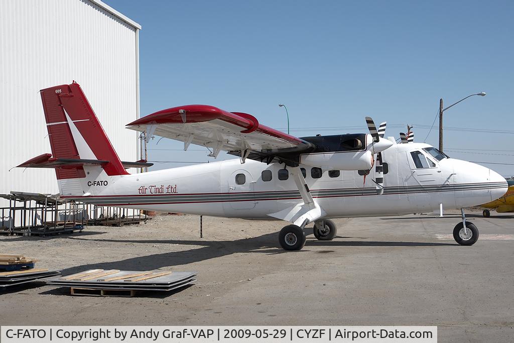 C-FATO, 1980 De Havilland Canada DHC-6-300 Twin Otter C/N 674, Air Tindi DHC-6