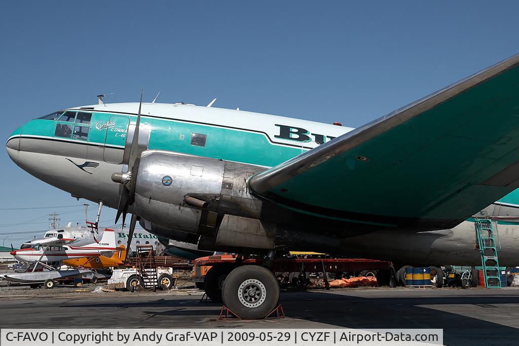 C-FAVO, 1944 Curtiss C-46D Commando C/N 33242, Buffalo Airways C-46