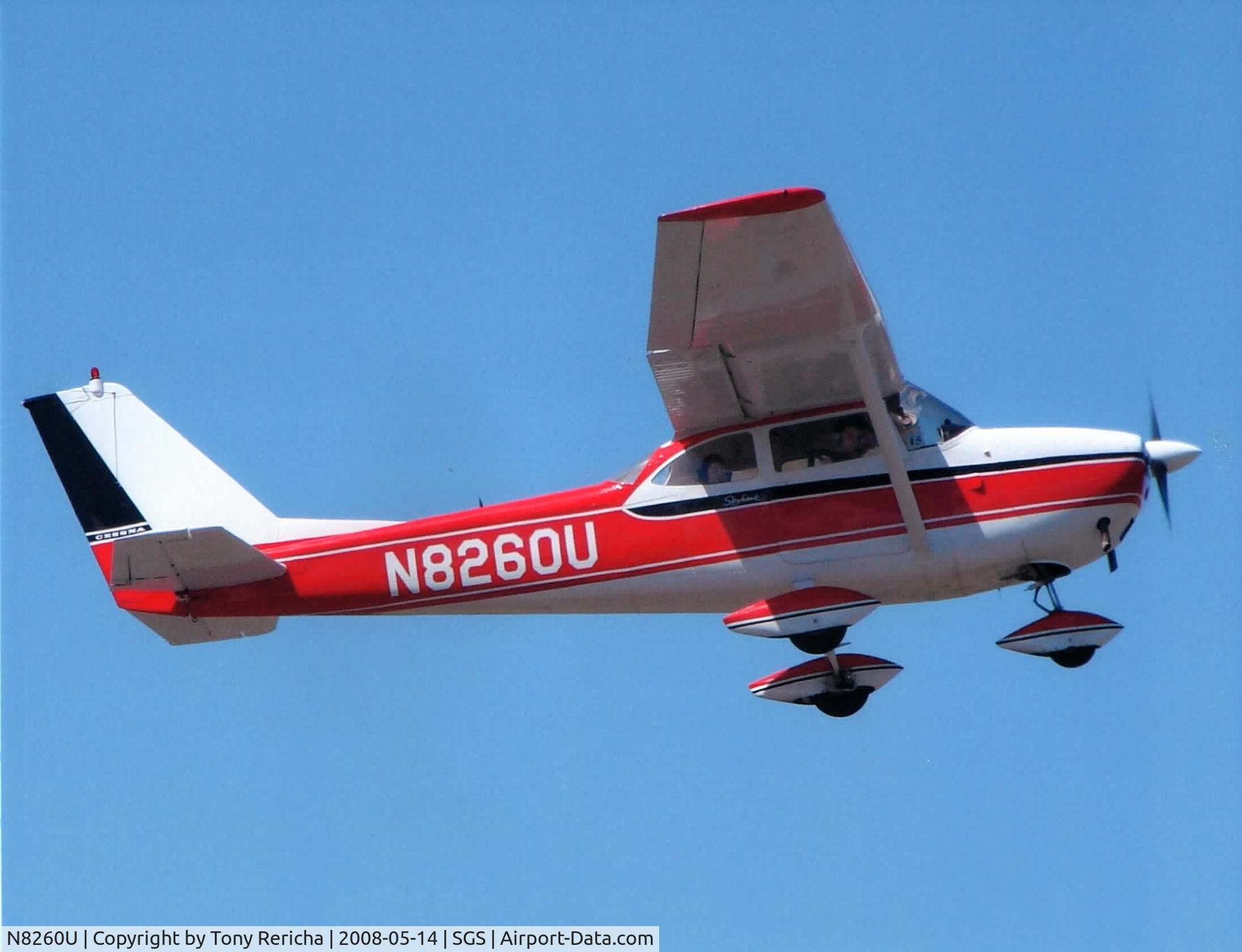 N8260U, 1964 Cessna 172F C/N 17252160, Young Eagle flight out of Fleming Field