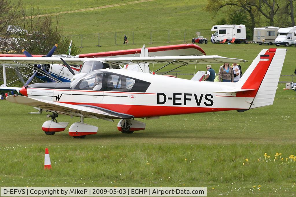 D-EFVS, 1971 Wassmer WA-52 Europa C/N 22, Stopping for fuel.