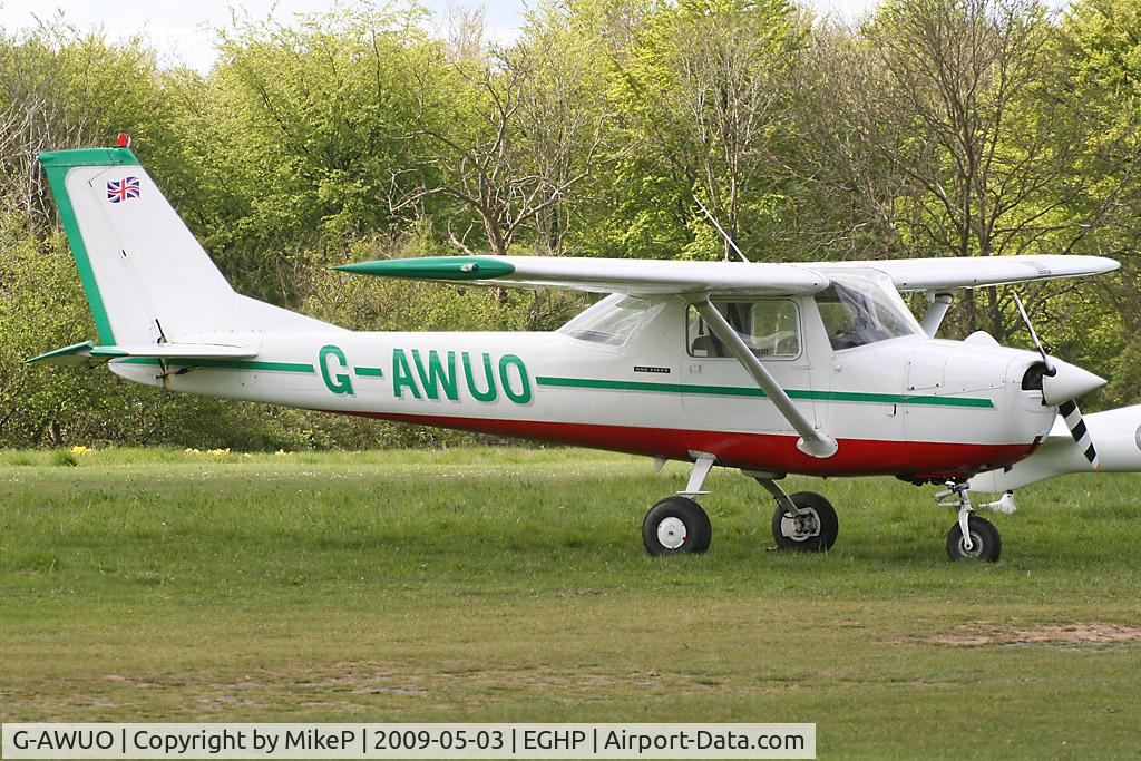 G-AWUO, 1968 Reims Cessna F150H C/N 0380, Taken during the 2009 Microlight Trade Fair.
