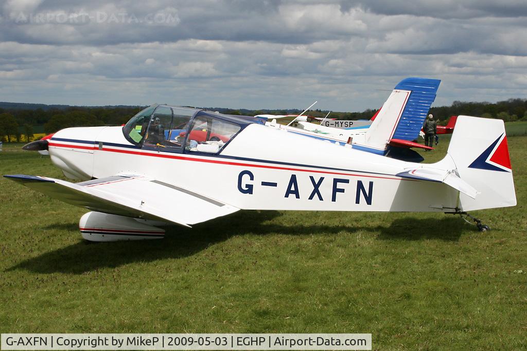 G-AXFN, 1959 Jodel D-119 C/N 980, Taken during the 2009 Microlight Trade Fair.