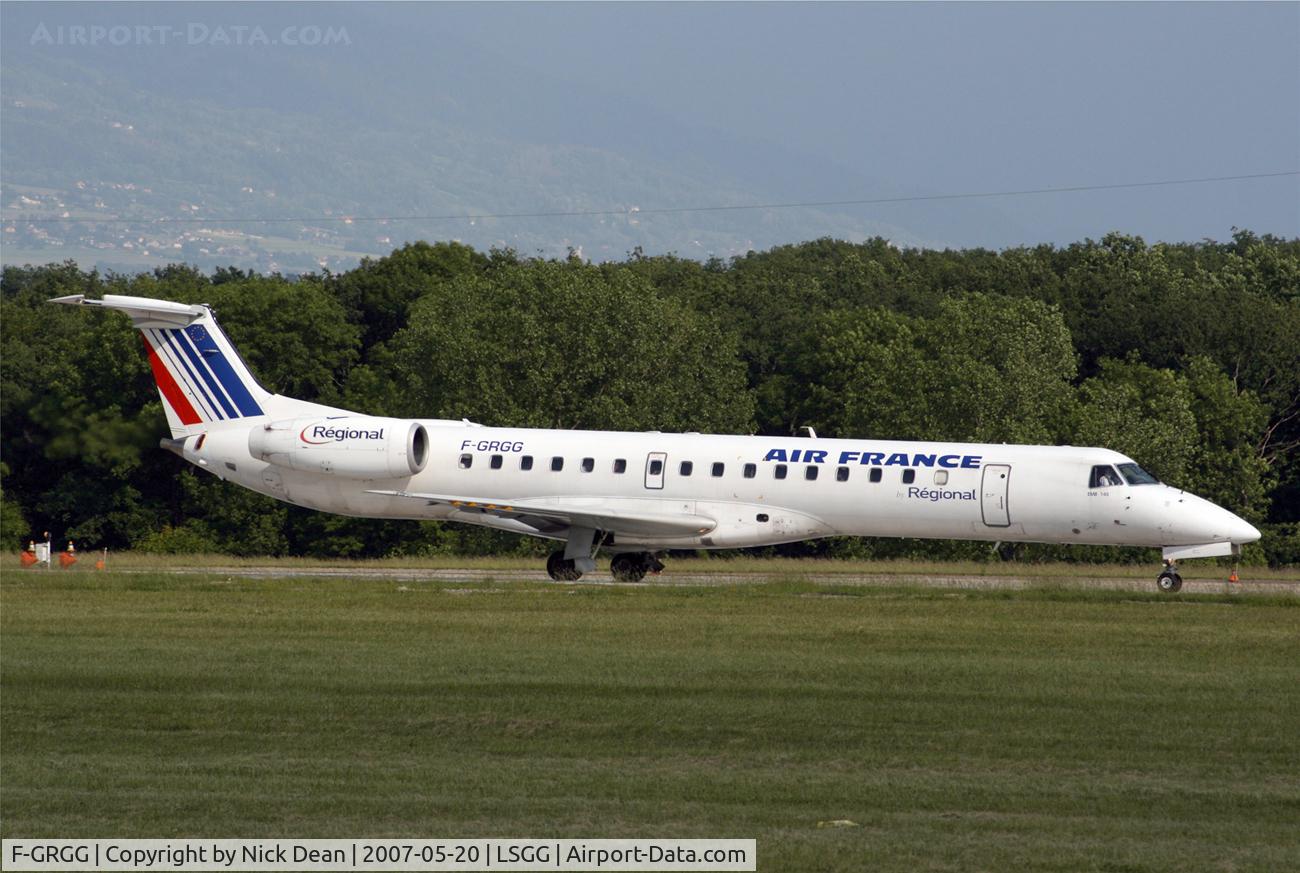 F-GRGG, 1999 Embraer ERJ-145EP (EMB-145EP) C/N 145118, LSGG