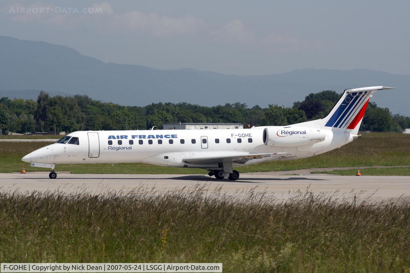 F-GOHE, 2000 Embraer ERJ-135ER (EMB-135ER) C/N 145335, LSGG