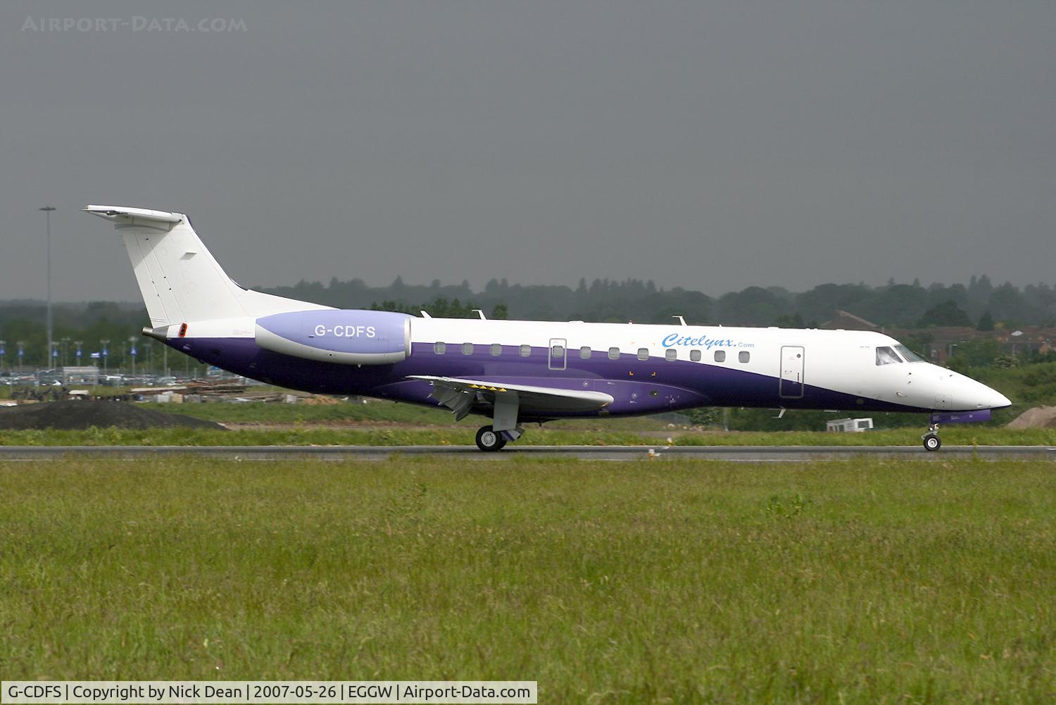 G-CDFS, 2001 Embraer ERJ-135ER (EMB-135ER) C/N 145431, EGGW