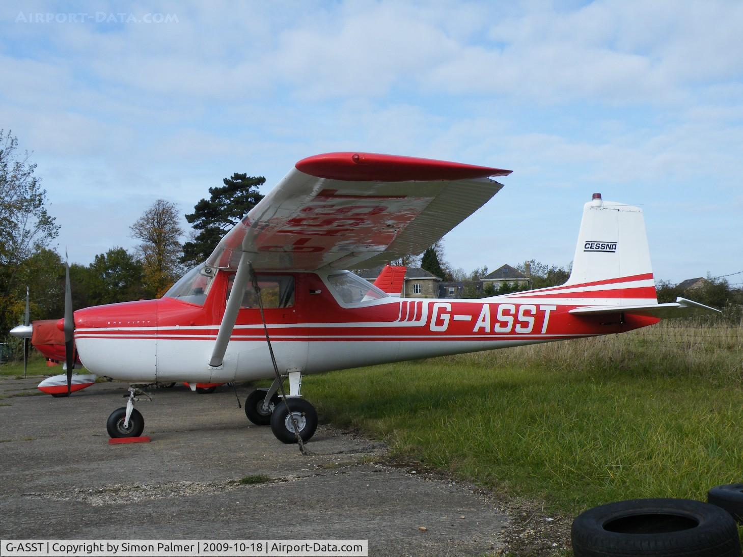 G-ASST, 1964 Cessna 150D C/N 15060630, Cessna 150 at Hinton-in-the-Hedges airfield