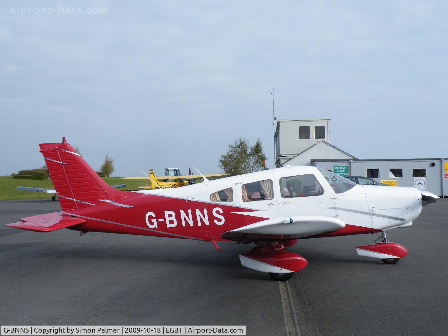 G-BNNS, 1980 Piper PA-28-161 Cherokee Warrior II C/N 28-8116061, PA-28 based at Turweston airfield