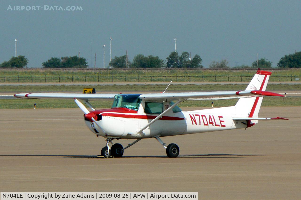 N704LE, 1976 Cessna 150M C/N 15078689, At Alliance Fort Worth