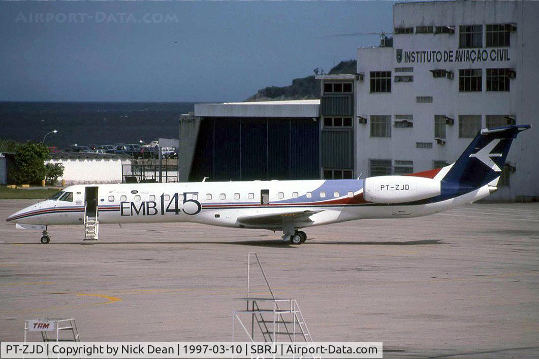 PT-ZJD, 1996 Embraer ERJ-145LR (EMB-145LR) C/N 145003, SBRJ