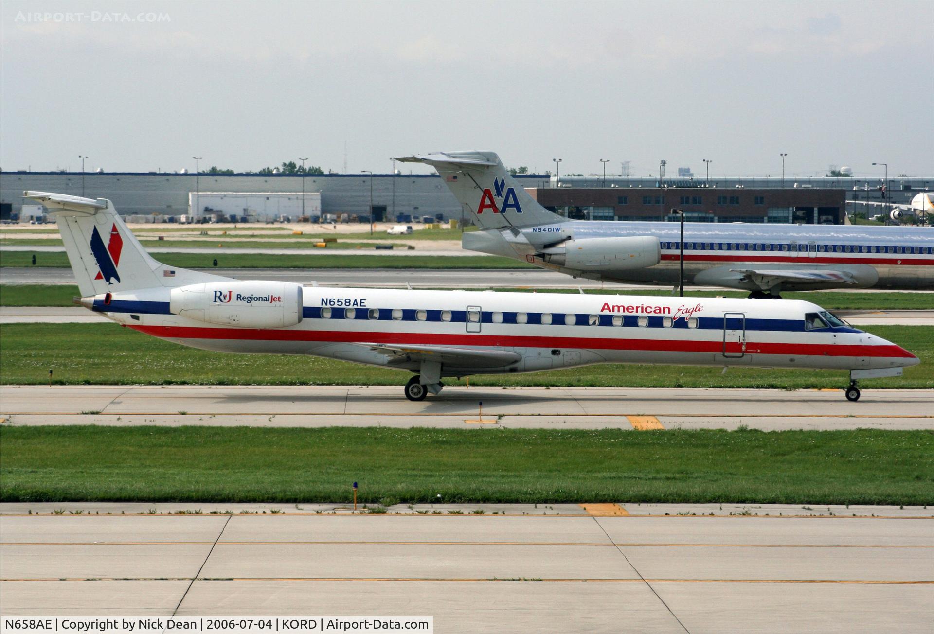 N658AE, 2003 Embraer ERJ-145LR (EMB-145LR) C/N 145760, KORD