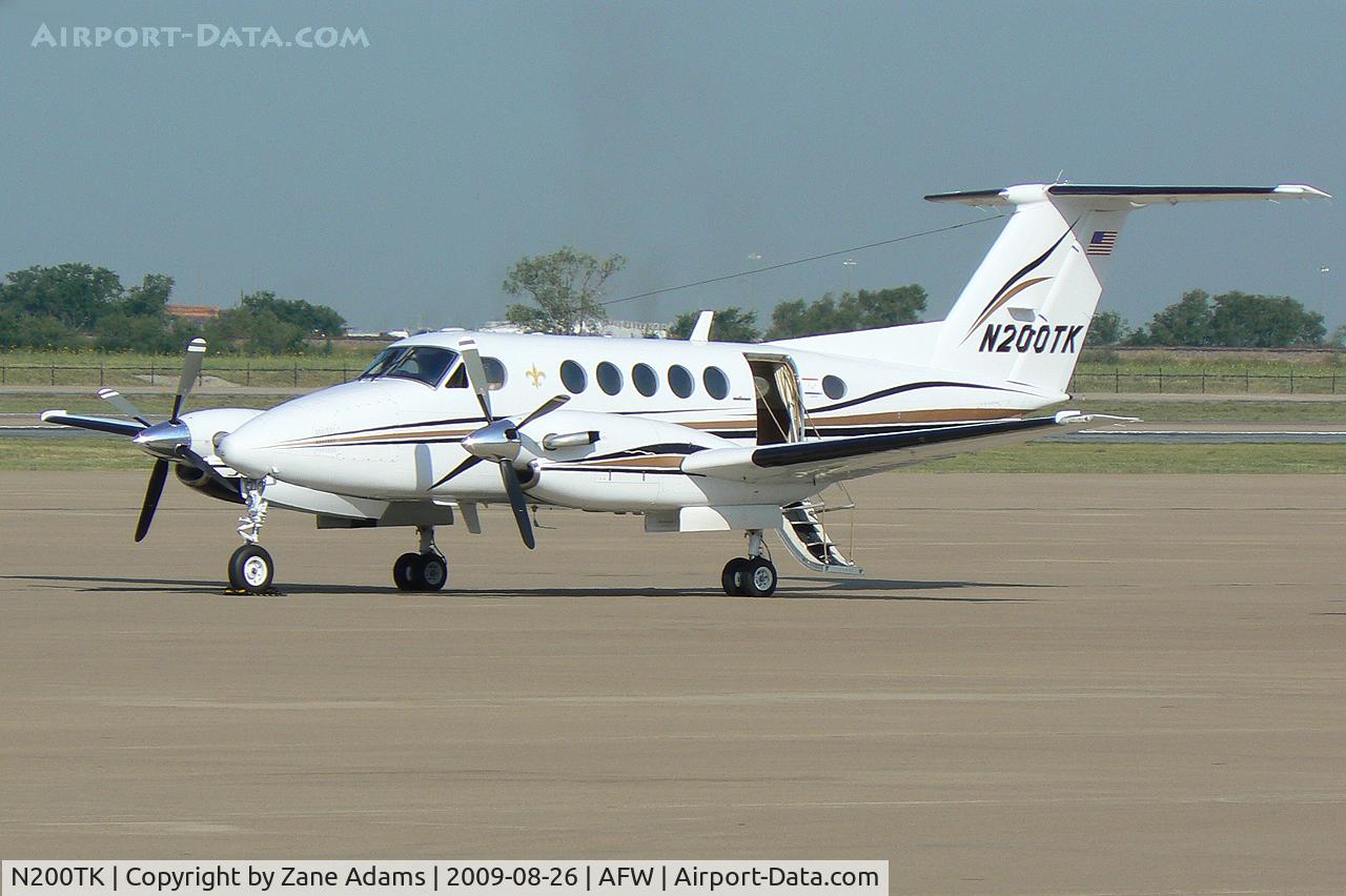 N200TK, 1985 Beech B200 King Air C/N BB-1240, At Alliance Fort Worth