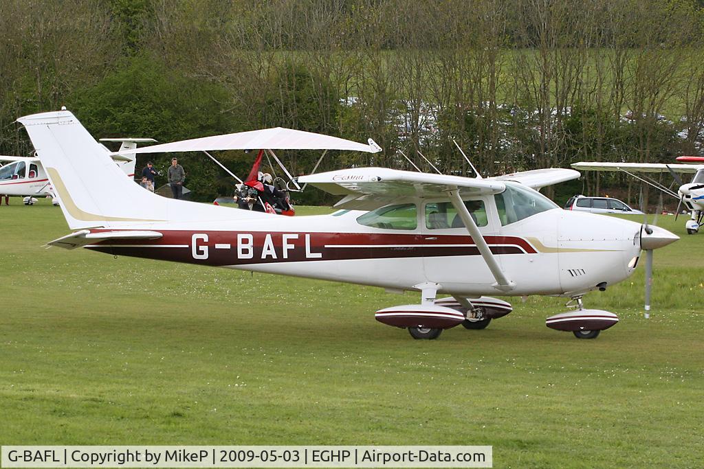 G-BAFL, 1973 Cessna 182P Skylane C/N 182-61469, Taken during the 2009 Microlight Trade Fair.