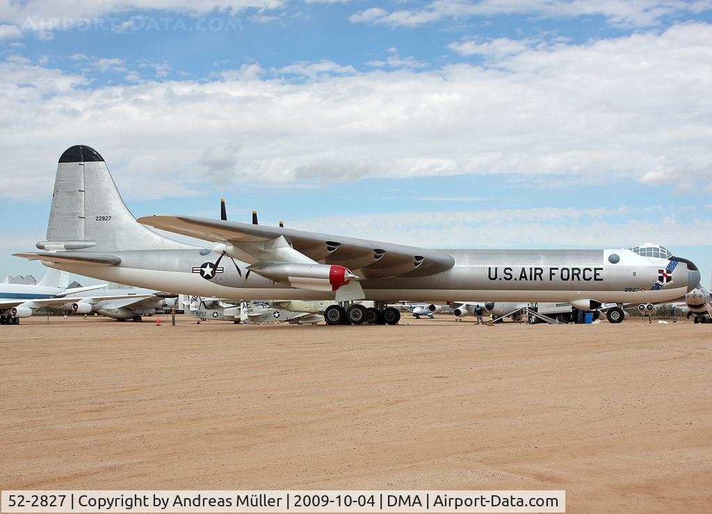 52-2827, 1952 Convair B-36J-10-CF Peacemaker C/N 383, Pima Air & Space Museum.