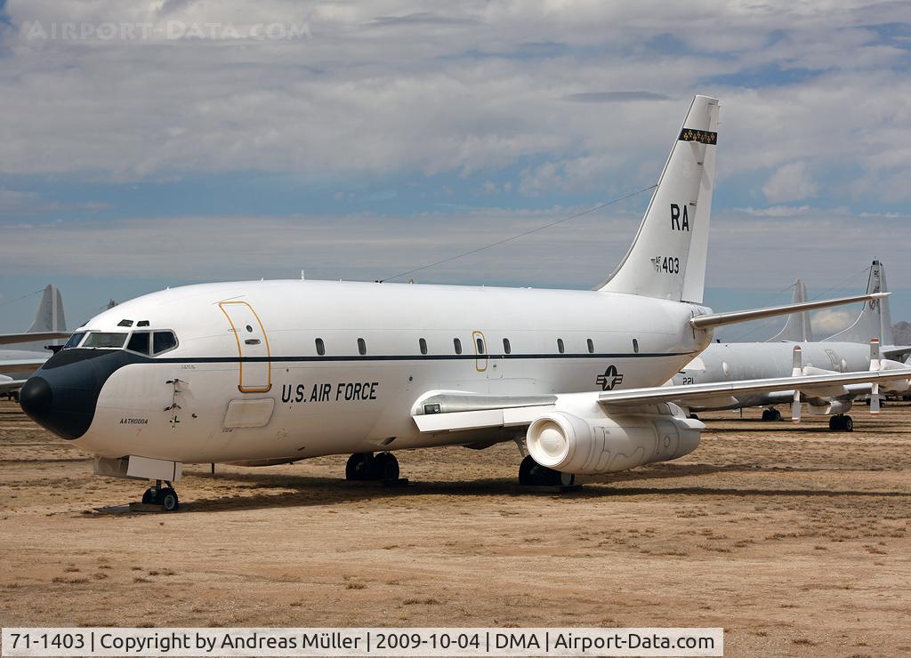 71-1403, 1971 Boeing T-43A Bobcat C/N 20685, Pima Air & Space Museum.