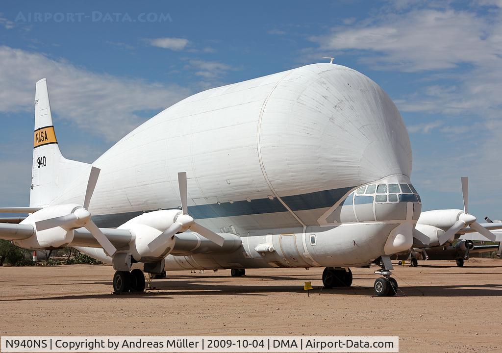 N940NS, 1949 Aero Spacelines 377SG Super Guppy C/N 15938, Pima Air & Space Museum.