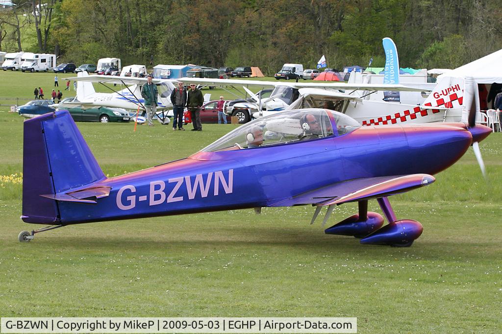 G-BZWN, 2001 Vans RV-8 C/N PFA 303-13692, Different angle, different colour.