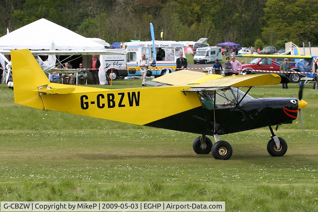 G-CBZW, 2002 Zenair STOL CH-701 UL C/N PFA 187-13731, Pictured during the 2009 Microlight Trade Fair.