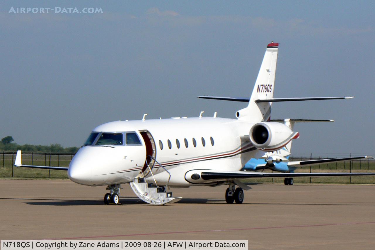 N718QS, 2006 Israel Aircraft Industries Gulfstream 200 C/N 136, At Alliance Fort Worth
