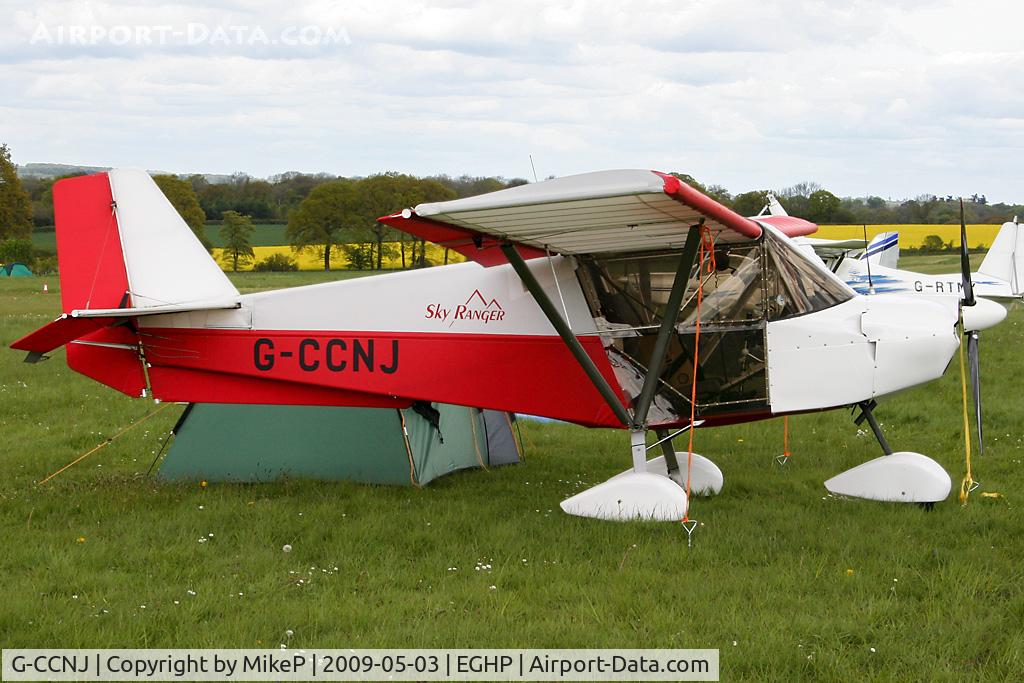 G-CCNJ, 2004 Best Off Skyranger 912(2) C/N BMAA/HB/330, Pictured during the 2009 Microlight Trade Fair.