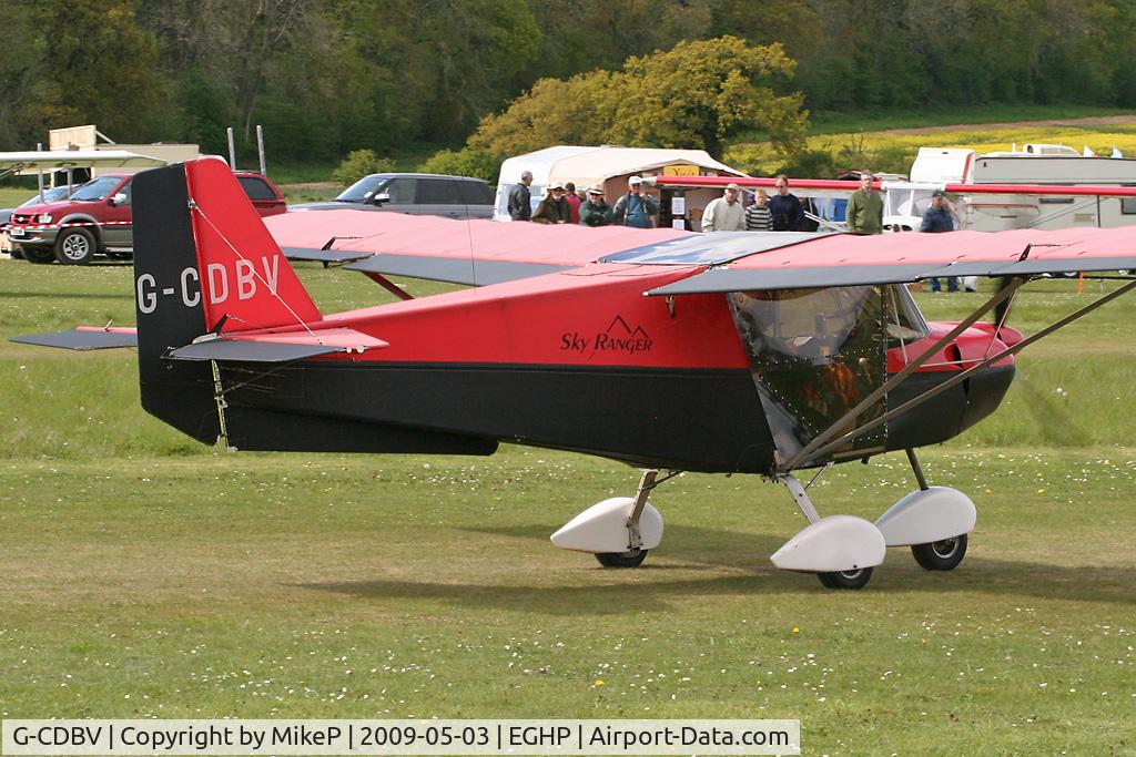G-CDBV, 2004 Skyranger 912S(1) C/N BMAA/HB/409, Pictured during the 2009 Microlight Trade Fair.