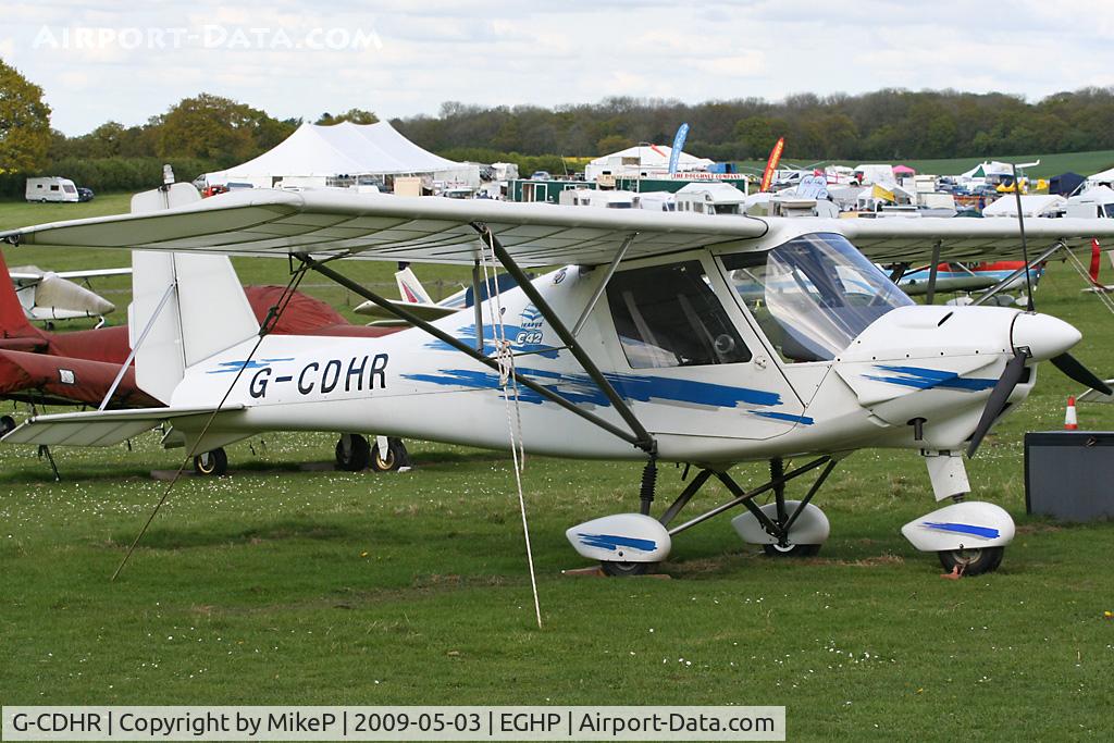 G-CDHR, 2005 Comco Ikarus C42 FB80 C/N 0502-6652, Based C42 Ikarus.