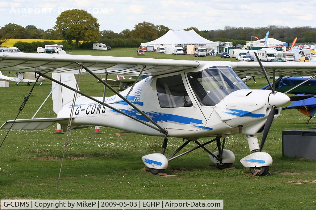 G-CDMS, 2005 Comco Ikarus C42 FB80 C/N 0506-6689, Based C42 Ikarus.