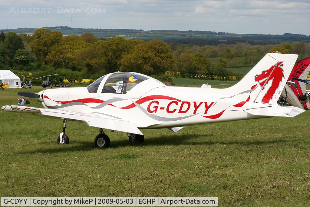 G-CDYY, 2006 Alpi Aviation Pioneer 300 C/N PFA 330-14323, Pictured during the 2009 Microlight Trade Fair.