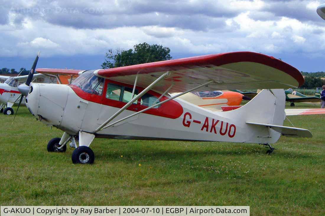G-AKUO, 1946 Aeronca 11AC Chief C/N 11AC-1376, PFA Fly In 2004 Kemble UK.