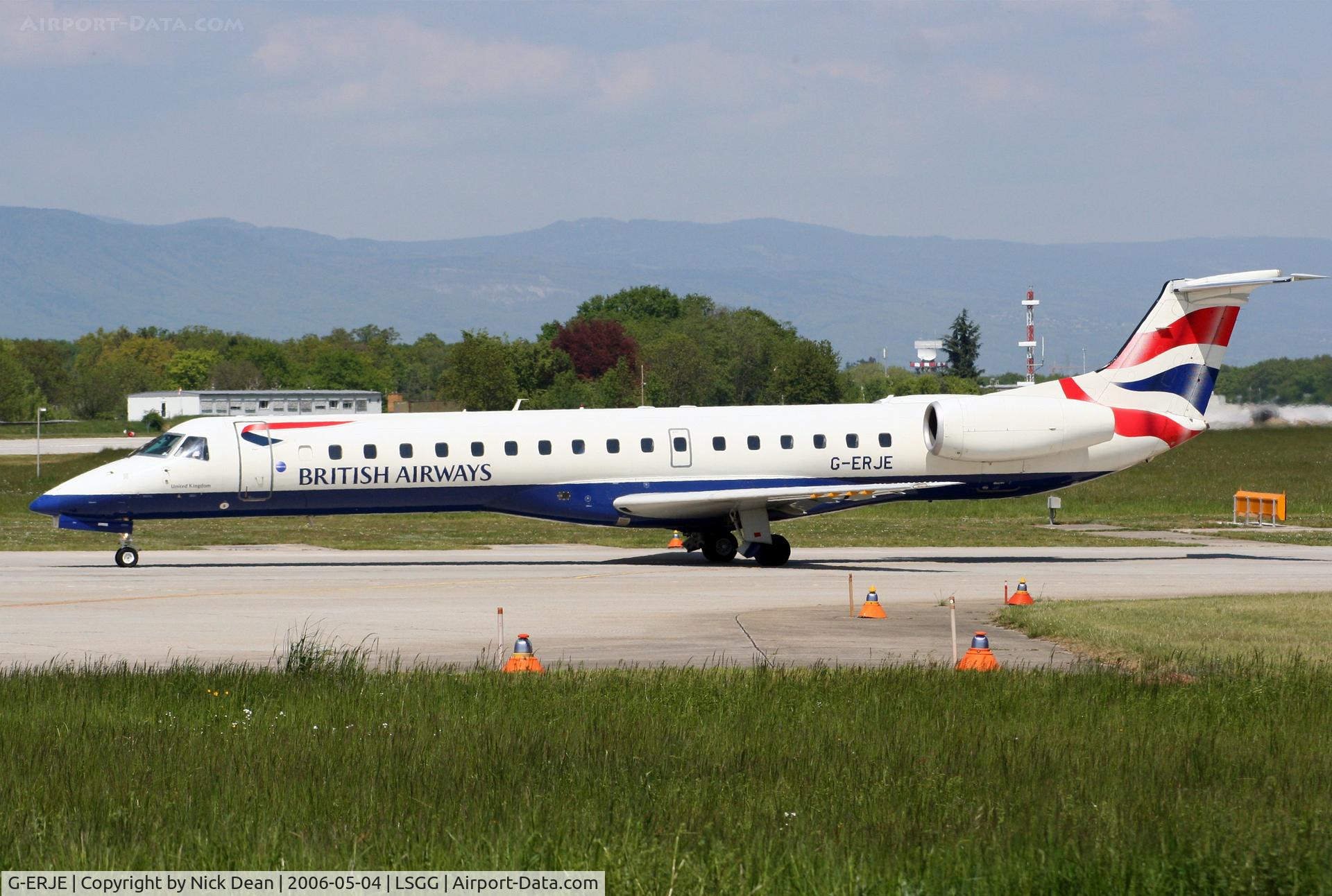 G-ERJE, 2000 Embraer EMB-145EP (ERJ-145EP) C/N 145315, LSGG