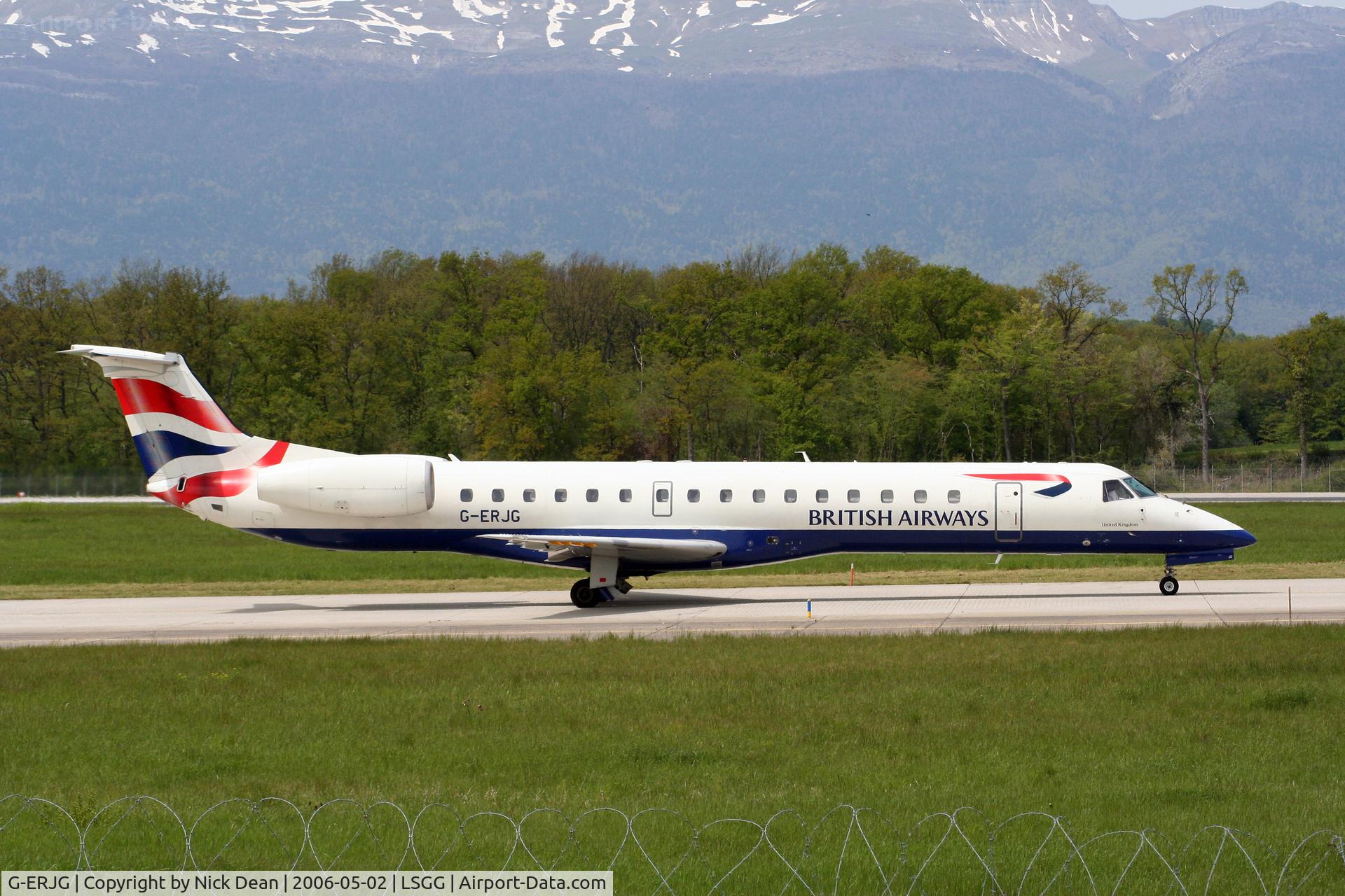 G-ERJG, 2001 Embraer EMB-145EP (ERJ-145EP) C/N 145394, LSGG