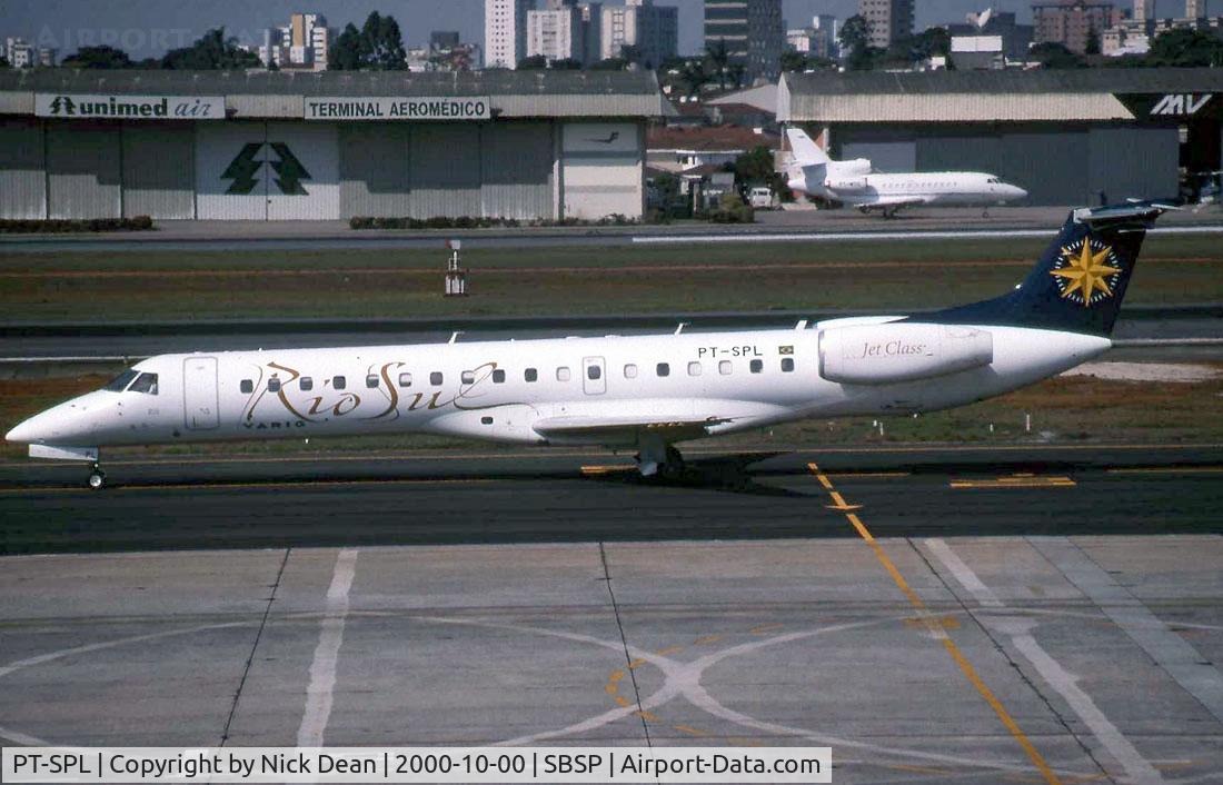 PT-SPL, 1998 Embraer ERJ-145ER (EMB-145ER) C/N 145090, SBSP