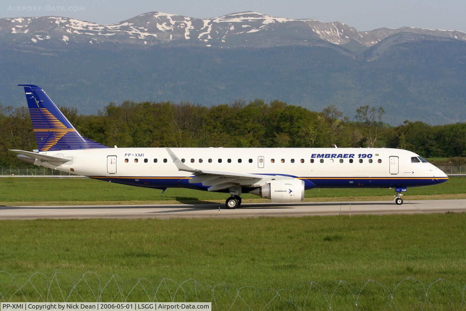 PP-XMI, 2004 Embraer 190LR (ERJ-190-100LR) C/N 19000003, LSGG