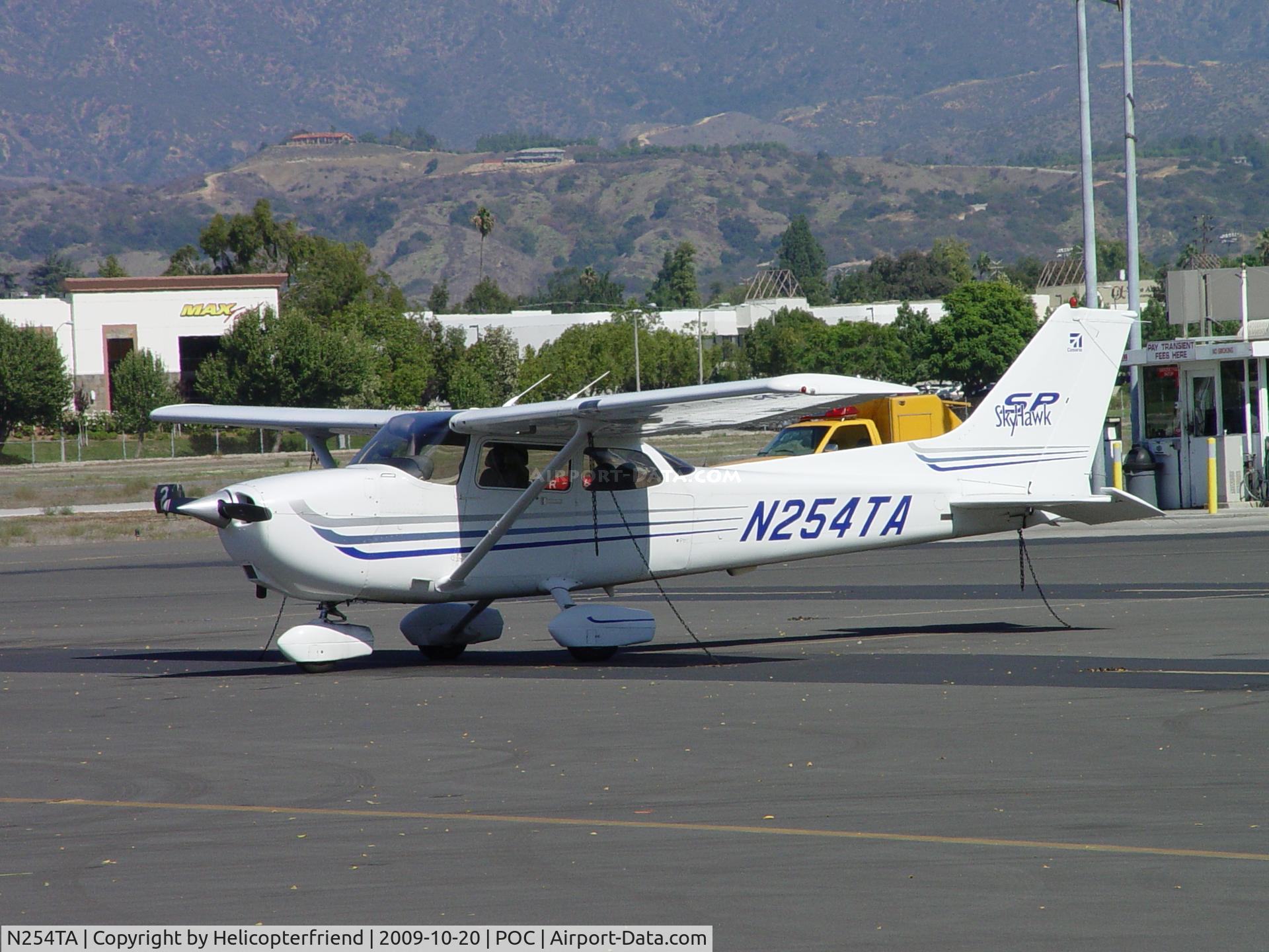 N254TA, 2003 Cessna 172S C/N 172S9452, Parked in Transient Parking