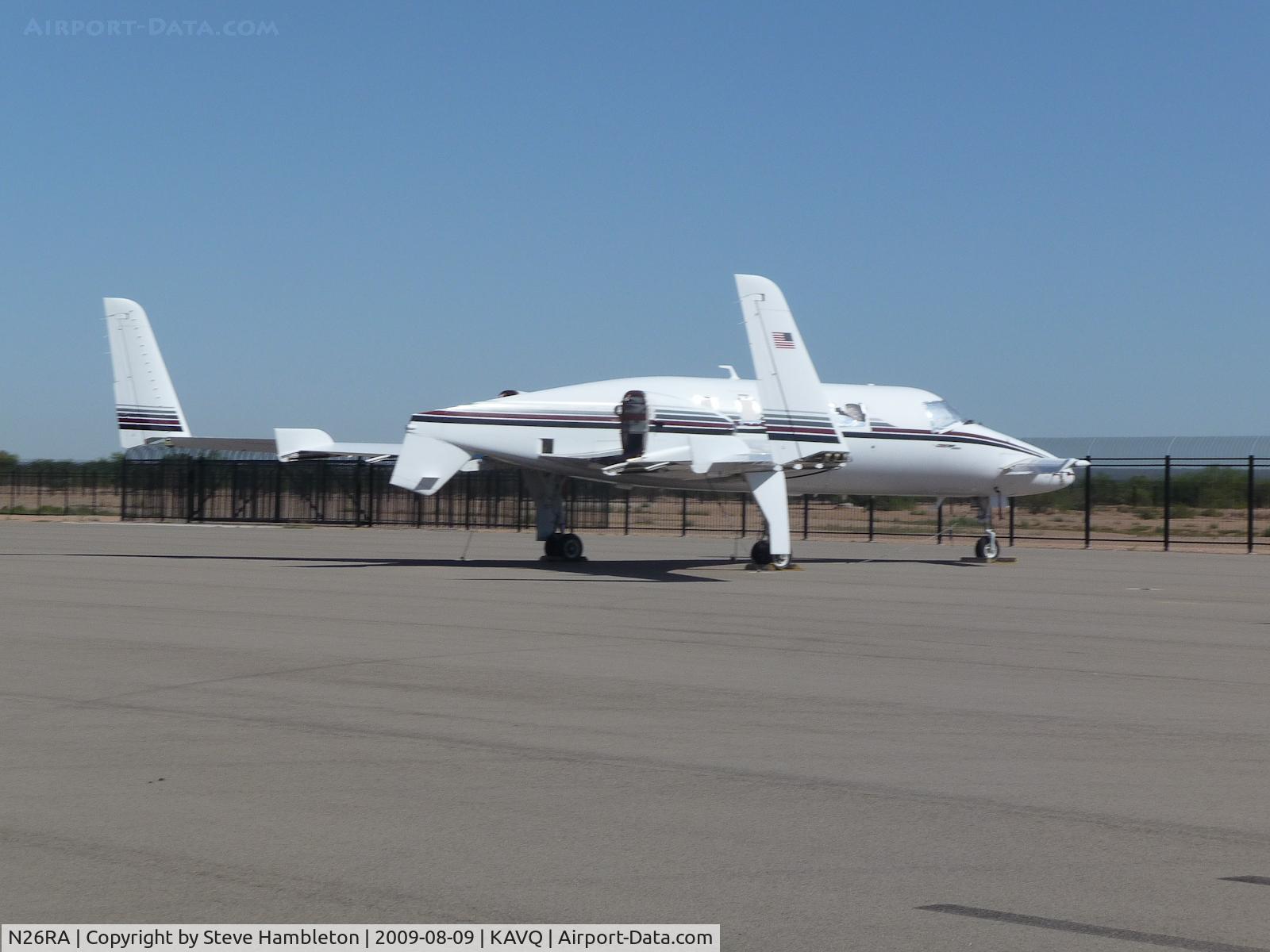 N26RA, 1995 Beech 2000A Starship 1 Starship 1 C/N NC-53, One of six Beech Starships at Marana (Avra Valley)