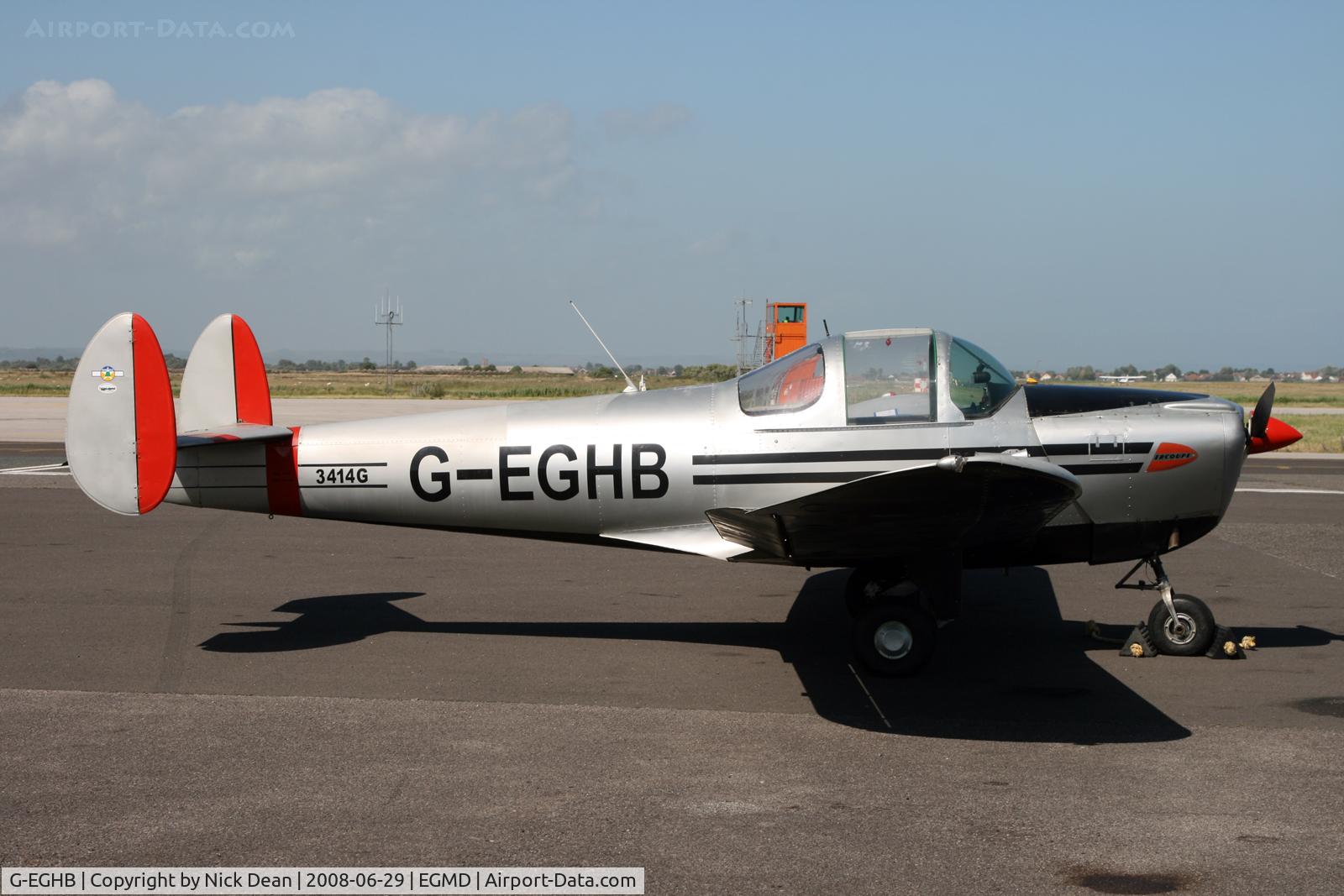 G-EGHB, 1946 Erco 415D Ercoupe C/N 1876, EGMD
